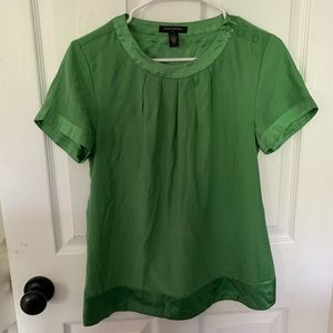 Banana Republic Kelly Green Blouse -small